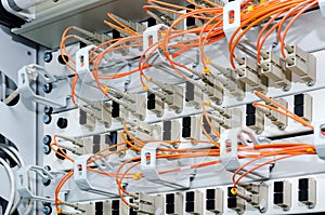 Focus on fiber optic cables