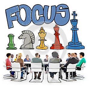 Focus Focal Concentration Attention Concept