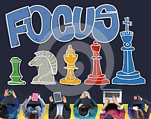 Focus Focal Concentration Attention Concept