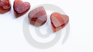 Focus on healthy: Gummy hearts as an option