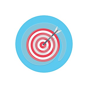 Focus vector flat colour icon