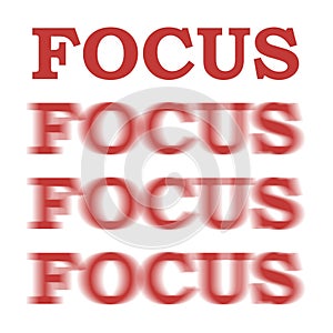 Focus illustration