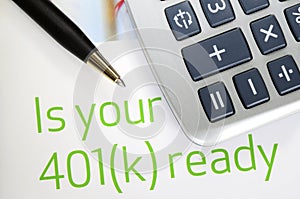 Focus on the investment in the 401K plan