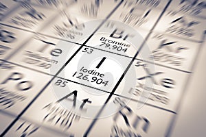 Focus on Iodine Chemical Element