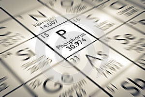 Focus on Phosphorus chemical Element