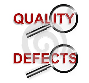 Focus Quality Defects Symbol