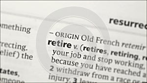 Focus on retire