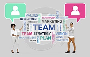 Focus on team and partnership