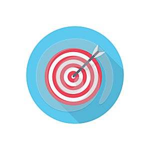 Focus vector flat colour icon