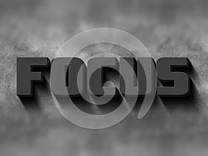 Focus word