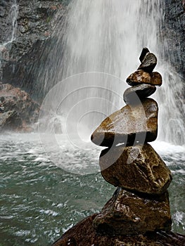 Focus your mind to be strong as stone