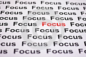 Focused on Focus photo