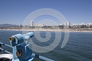 Focusing on the beach