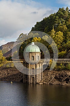 Foel tower water intake garreg ddu reservoir