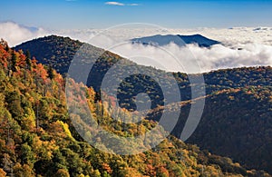 Fog Appalachian Mountains North Carolina