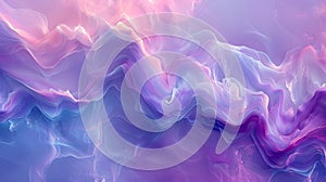 Fog cloud of abstract pink, violet, purple smoke backdrop. AI artificial intelligence