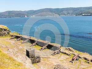 The Fog Fort is one of the fortifications of the Valdivia fort system of the 17th century in the estuary of the Valdivia River photo