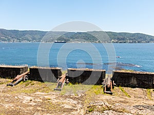 The Fog Fort is one of the fortifications of the Valdivia fort system of the 17th century in the estuary of the Valdivia River photo