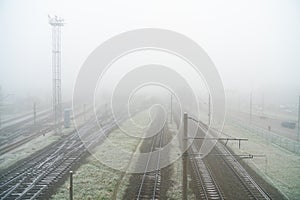 Fog on the highway