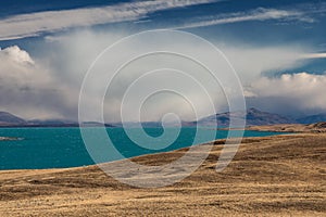 Fog at Lago Argentino