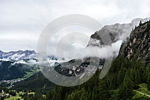 Fog on mountains, Italy