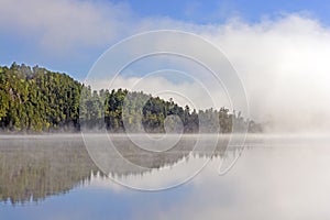 Fog and Reflections in Canoe Country