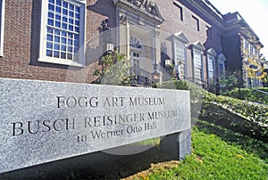 Fogg Art Museum, Cambridge, Massachusetts