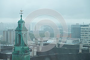 Foggy Misty London Skyline