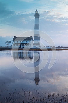 Foggy Morning at Bodie Island Lighthouse NC