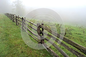 Foggy Mountain Fence Line