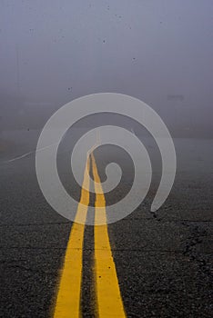 Foggy Road