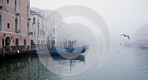 Foggy venice