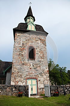 Foglo kyrka on Aland islands photo