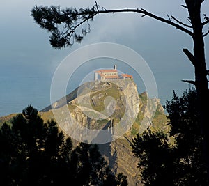 Fogs in San Juan de Gaztelugatxe, coast of Bizkaia