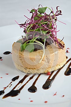 Foie gras appetizer