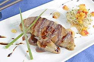 Foie gras, a delicious dish