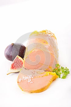 Foie gras and fresh fig