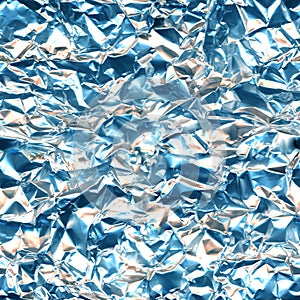 Foil aluminum silver blue light seamless texture, gentle orange blue pattern soft multicolor background