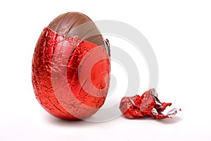 Foil Covered Egg