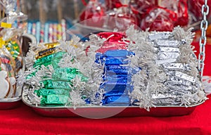 Foiled Caramel Candy