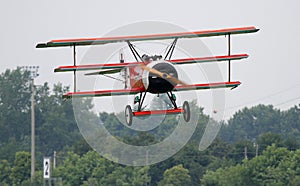 Fokker DR.I - at La Comina 100 anniversary
