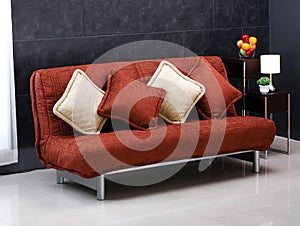 Fold able sofa bed photo