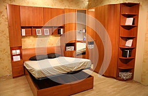 Fold-flat bed photo