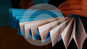 Fold a piece of paper