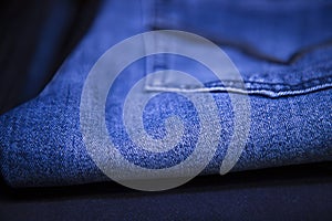 folded blue jeans pant pattern texture