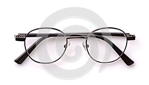 Folded classic eyeglasses