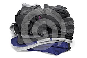 Folded clothes