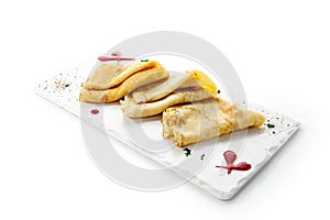 Folded Crepe or Pancakes