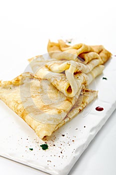Folded Crepe or Pancake