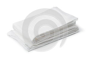 Folded disposable absorbent pad
